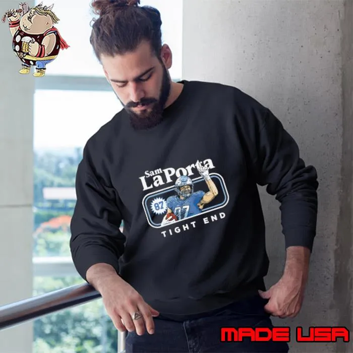 Sam Laporta American football tight end for the Detroit Lions Cover T-Shirt Sweatshirt