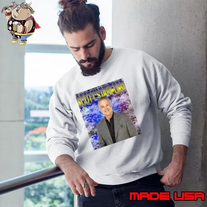 SCOTT STANFORD American entertainment host, newssports anchor and commentator T-Shirt Sweatshirt