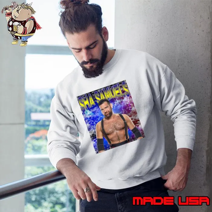 SHA SAMUELS English professional wrestler currently performing T-Shirt Sweatshirt