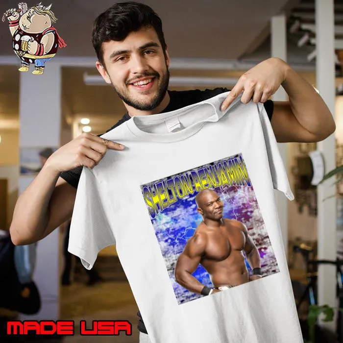 SHELTON BENJAMIN wwe American professional wrestler T-Shirt Unisex