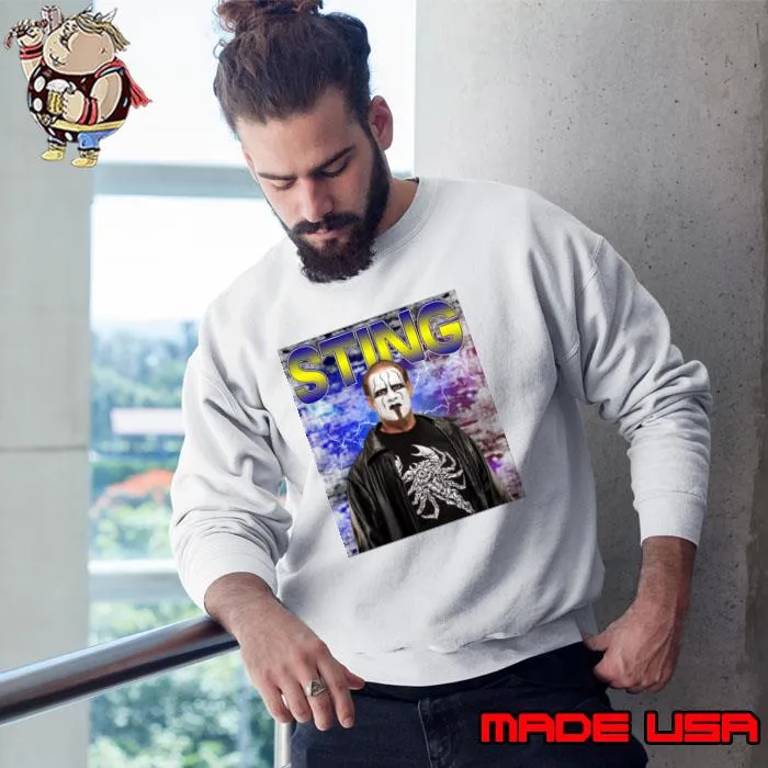 Sting an American retired professional wrestler T-Shirt Sweatshirt