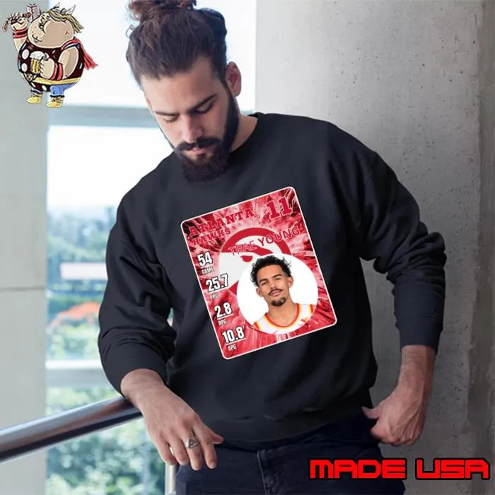 TRAE YOUNG American professional basketball player Atlanta Hawks T-Shirt Sweatshirt