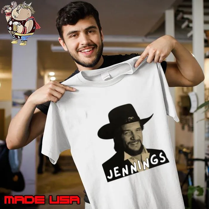 Waylon Jennings American singer songwriter musician actor T-Shirt Unisex