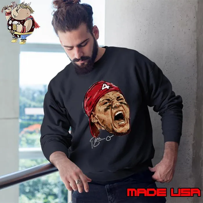 Yadier Molina Puerto Rican former professional baseball catcher St. Louis Scream T-Shirt Sweatshirt