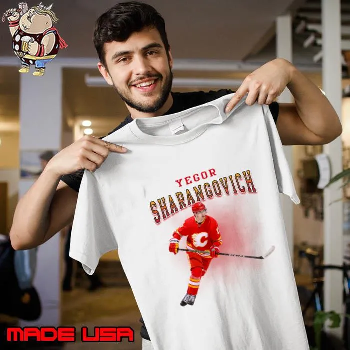 Yegor Sharangovich Belarusian professional ice hockey forward for the Calgary Flames T-Shirt Unisex