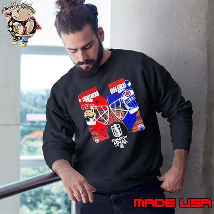2024 Florida Panthers Vs Edmonton Oilers Stanley Cup Final Match Up Sweatshirt