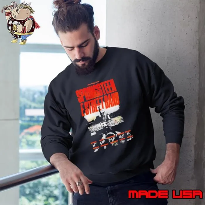 2024 World Tour Springsteen E Street Band Signature Sweatshirt