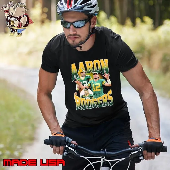 Aaron Rodgers an American football quarterback Green Bay Collage Unisex