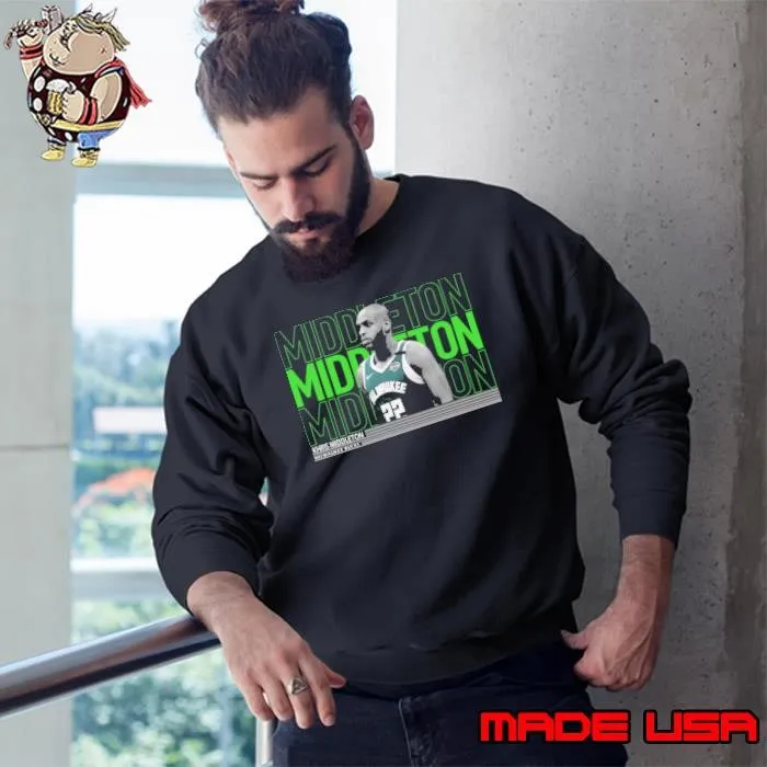 American basketball player Milwaukee Bucks khris middleton Sweatshirt