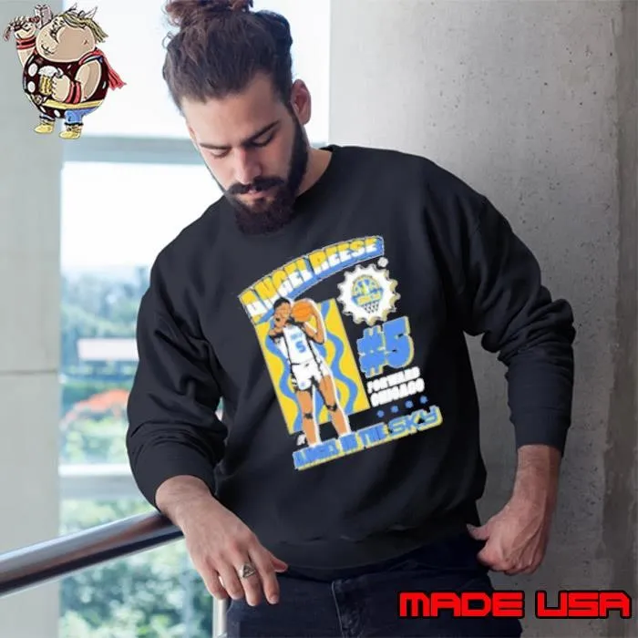 Angel Reese 5 Forward Chicago Angel In The Sky Sweatshirt