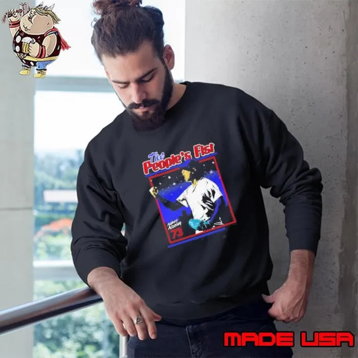 Best The peoples fist Adbert alzolay 73 number shirt
