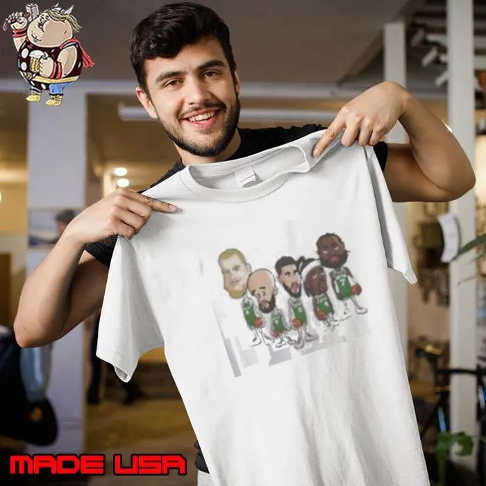Boston Celtics Jayson Tatum Jrue Holiday Derrick White Jaylen Brown NBA Basketball 2024 Unisex
