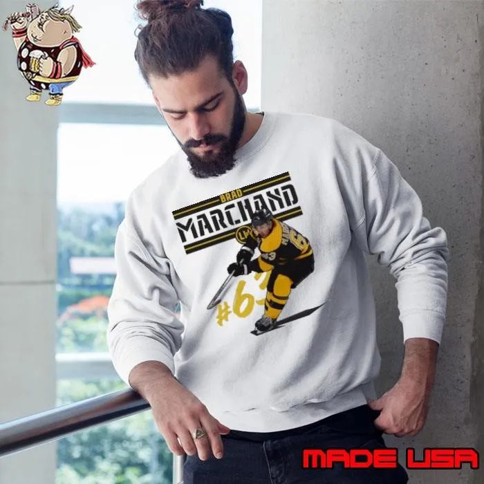 Brad Marchand Canadian professional ice hockey left winger Boston Play Sweatshirt