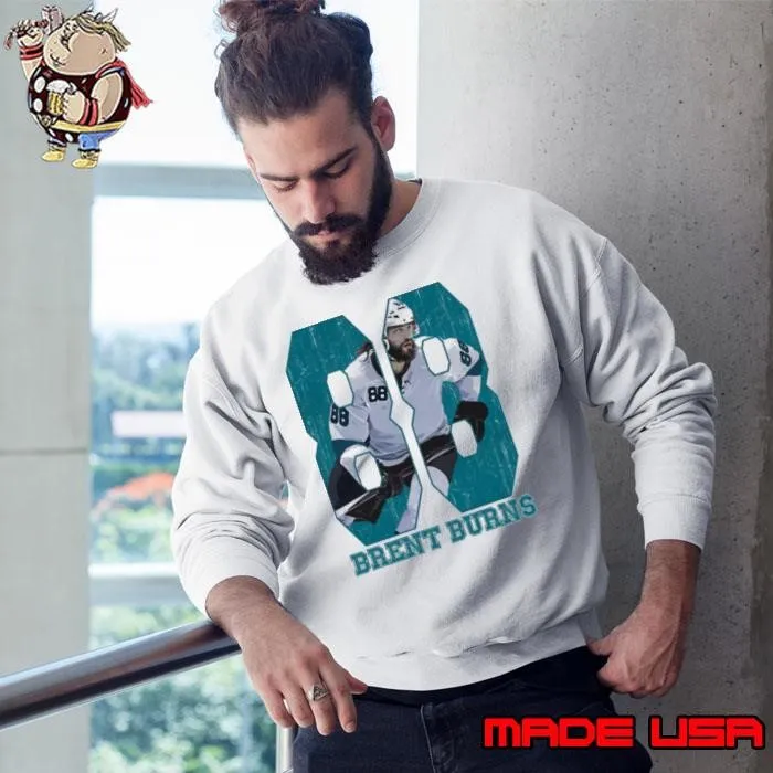Brent Burns Canadian professional ice hockey defenceman Seattle Game Sweatshirt