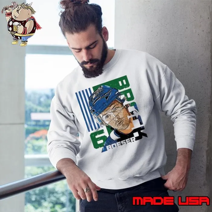 Brock Boeser American professional ice hockey player Vancouver Deke Sweatshirt