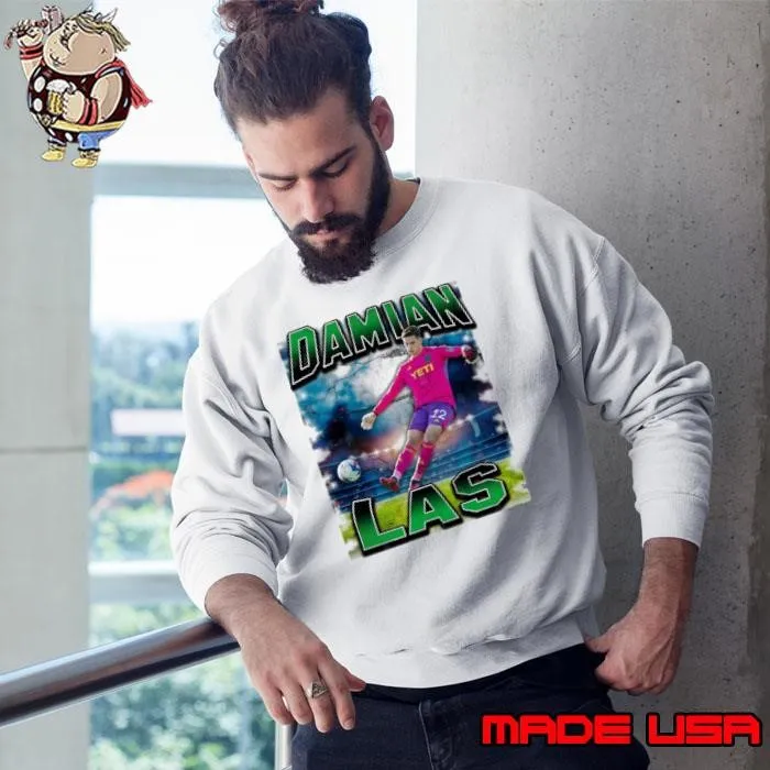 Damian Las American professional soccer player Louisville City FC Sweatshirt