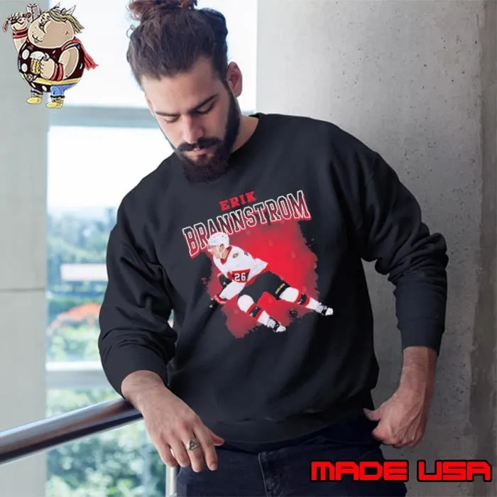 Erik Brannstrom Swedish professional ice hockey defenceman Ottawa Senators Sweatshirt