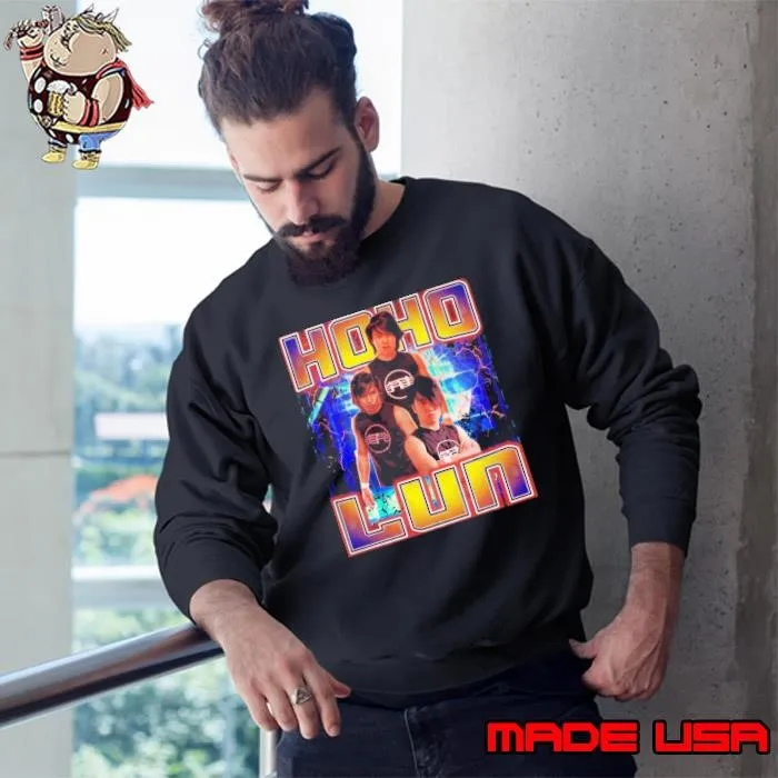 HOHO LUN Hong Kong professional wrestler Sweatshirt