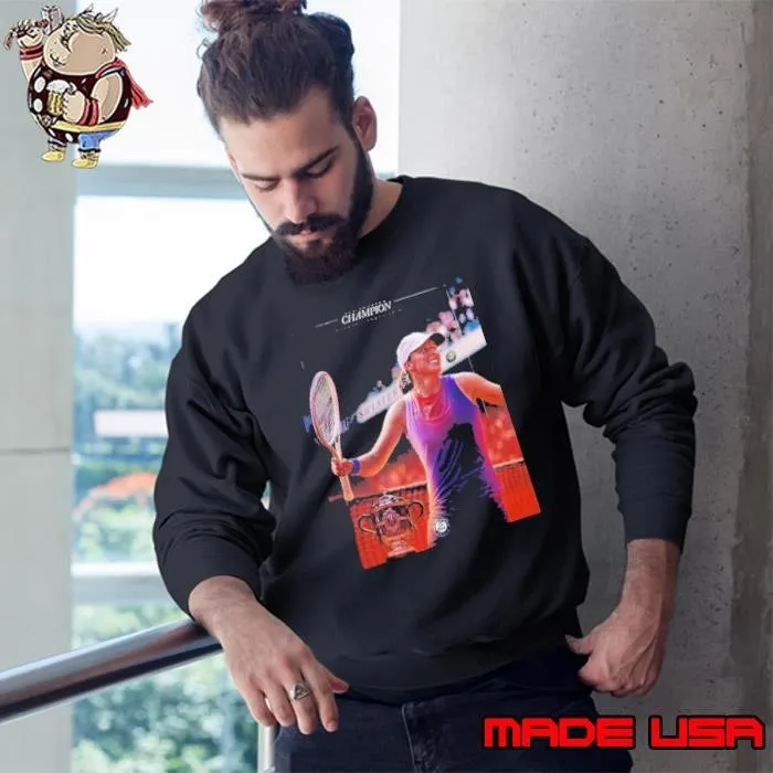 IG4 Iga Swiatek Champion Roland Garros 2024 Queen Of Paris The Championships Wimbledon Sweatshirt