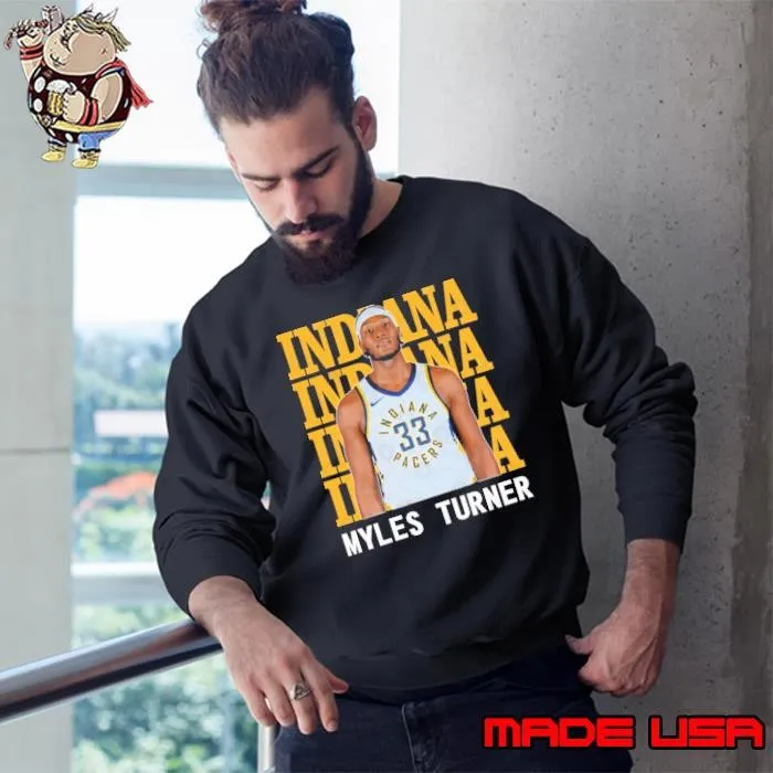 Indiana Pacers Myles Turner American professional basketball player Sweatshirt
