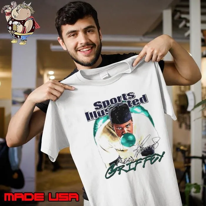 Ken Griffey Jr. Sports Illustrated & Seattle Bubblegum Unisex