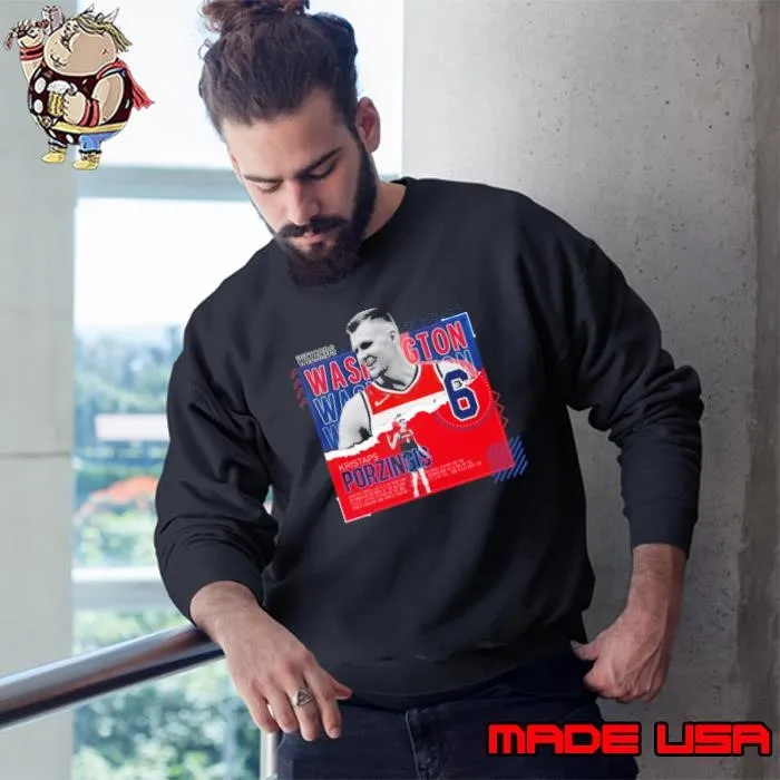 Latvian professional basketball player kristaps porzingis basketball Sweatshirt