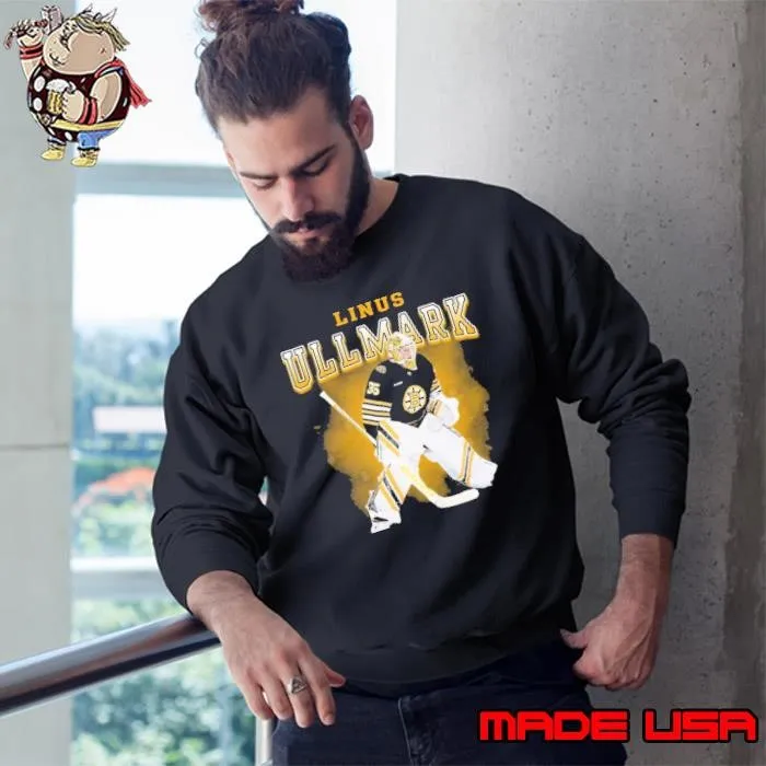 Linus Ullmark Swedish professional ice hockey goaltender Sweatshirt