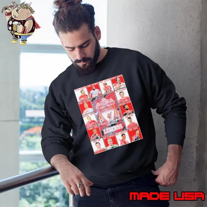 Liverpool Football Club Legends Signatures Sweatshirt