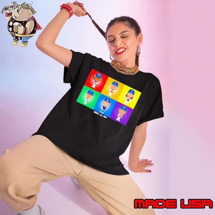 Los Angeles Baseball Rainbow Pride MLBPA Shirt