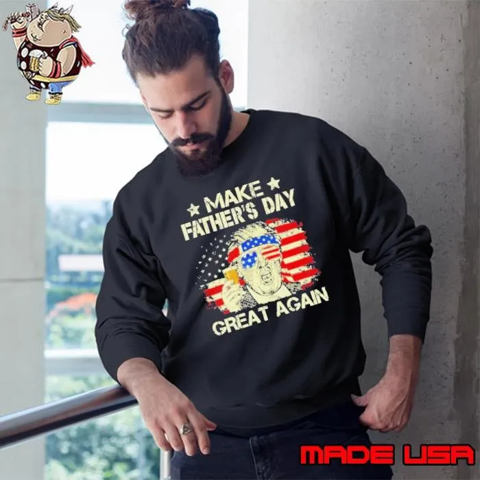 Make Father’s Day Great Again Dad ltsp Donald Trump 2024 Sweatshirt