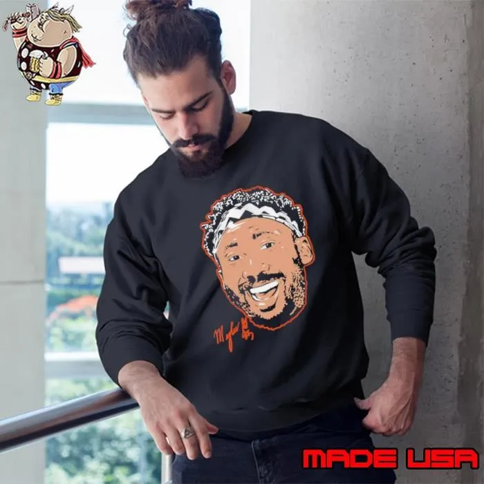 Myles Garrett American football defensive end Cleveland Browns Swag Head Sweatshirt