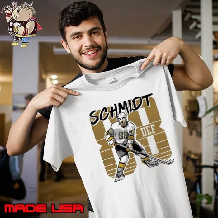 Nate Schmidt American professional ice hockey player Vegas Impact T-Shirt