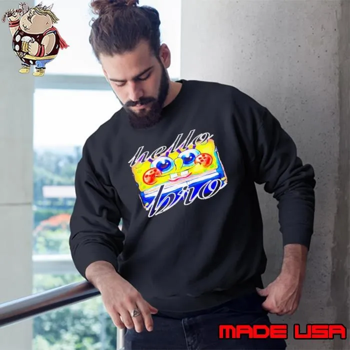Nice SpongeBob SquarePants hello bro shirt