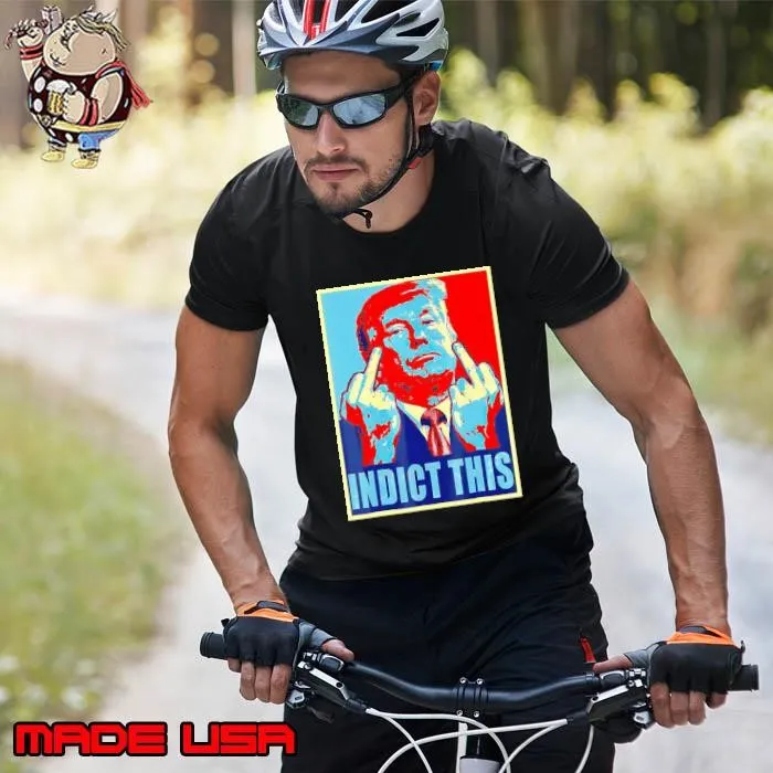 Nice Trump Indict This Political Arrest For Republican Middle Finger Unisex