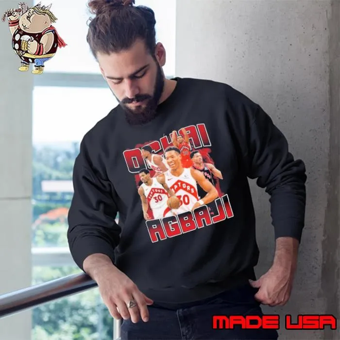 Ochai Agbaji American professional basketball player for the Toronto Raptors Sweatshirt