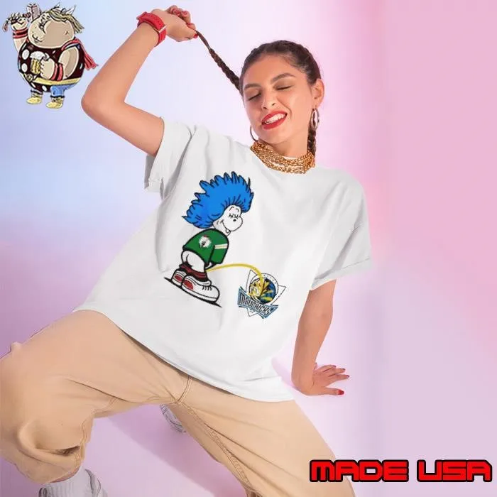 Official Thing One Dallas Mavericks Piss On Boston Celtics Ladies tee