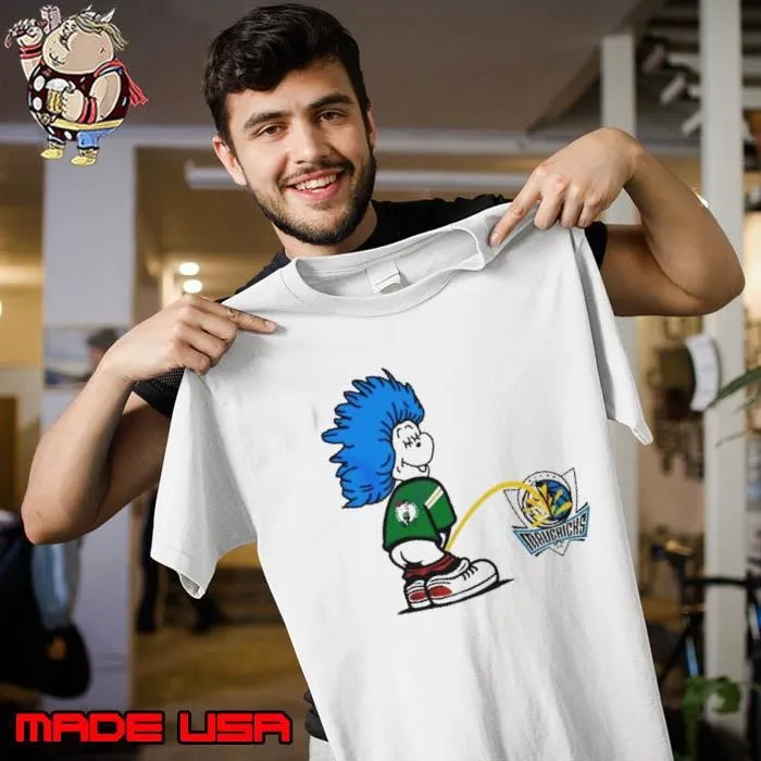 Official Thing One Dallas Mavericks Piss On Boston Celtics Unisex