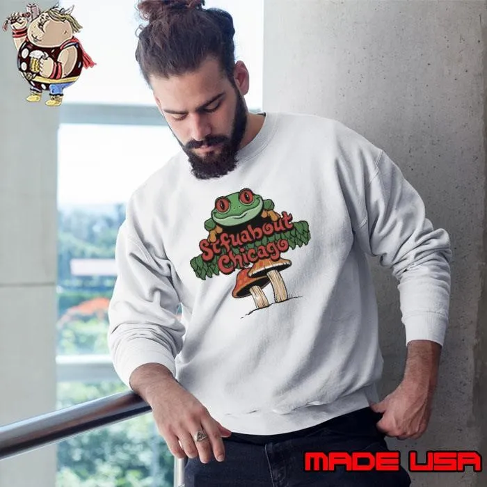 STFU about Chicago cafe Sweatshirt