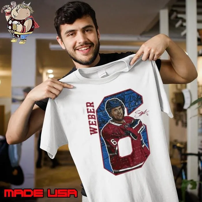 Shea Weber Montreal Offset Canadian professional ice hockey defenceman T-Shirt