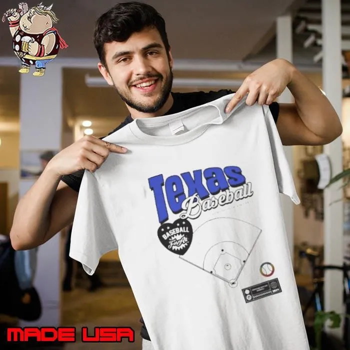 Texas Rangers Baseball Pride Field Shirt
