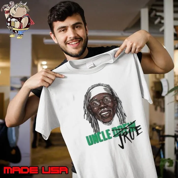 The Real Uncle Jrue Holiday Big Head Boston Celtics Basketball Unisex