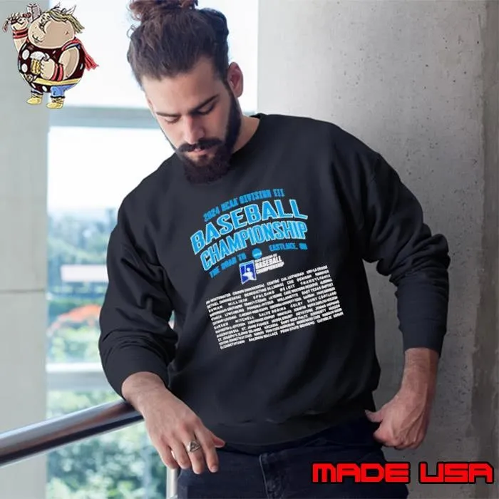 The Road To Eastlake, OH 2024 NCAA Division III Baseball Championship Sweatshirt