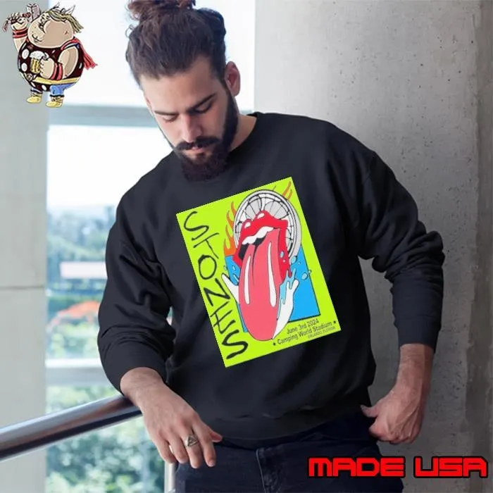 The Rolling Stones Show 2024 In Orlando Florida At Camping World Stadium On June 3rd Sweatshirt