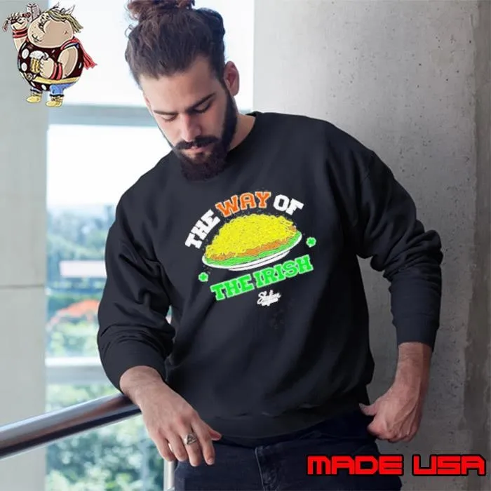 The Way Of The Irish Skyline Chili Sweatshirt