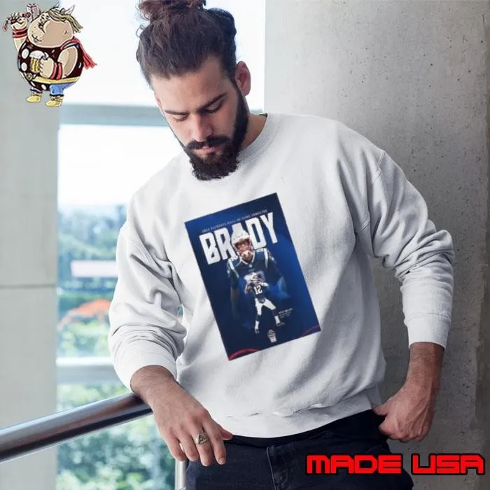 The hall of fame the greatest of all time 2024 new england Patriots hall of fame inductee tom brady home decor poster Sweatshirt