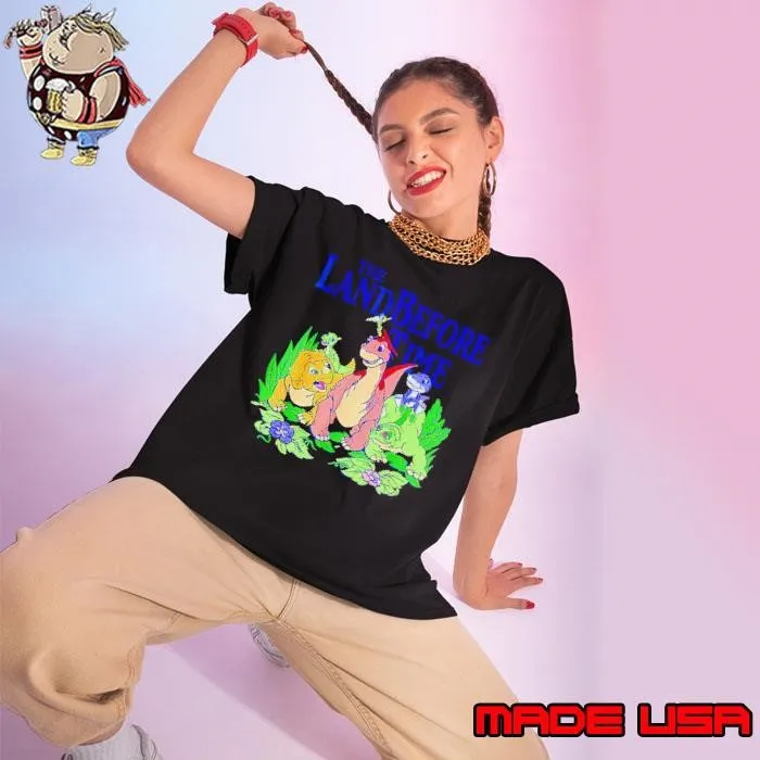 The land before time pastel dinosaur friends Ladies tee