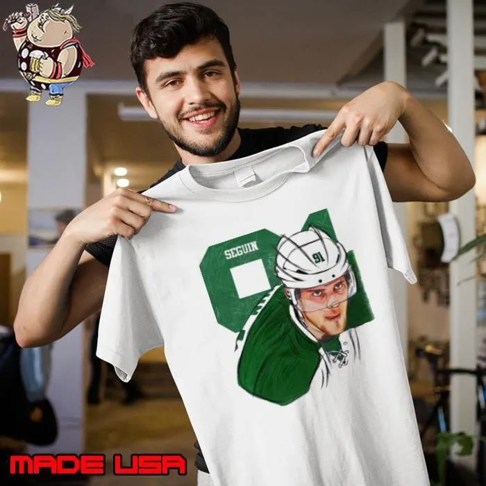 Tyler Seguin Canadian professional ice hockey centre Dallas Sketch Stare T-Shirt