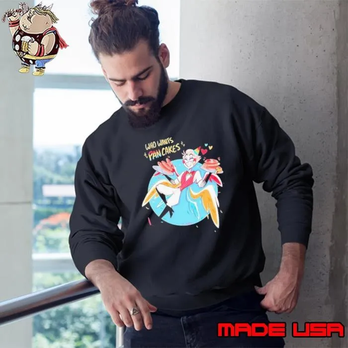 Who Wants Pancakes Pride Sweatshirt