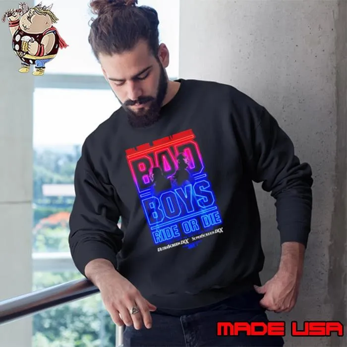 Will Smith Martin Lawrence Bad Boys Ride Or Die June 7 Poster Sweatshirt
