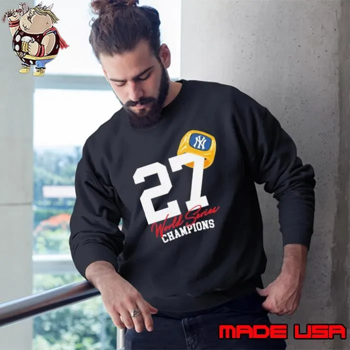 World Series Champion 27 New York Yankees Sweatshirt